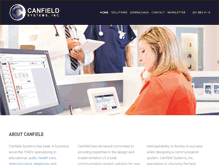 Tablet Screenshot of canfieldsystems.com